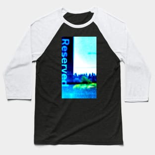 Reserved line Baseball T-Shirt